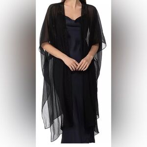 I.N.C. International Concepts Beaded Sheer Evening Duster Topper. One Size NWT